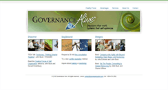 Desktop Screenshot of governancealive.com